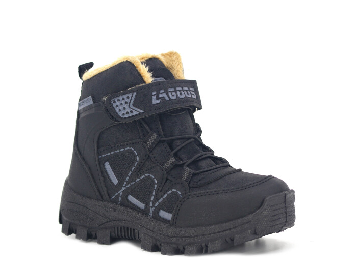 Lagoos Patik BT-212 Trekking Kısa Bot Siyah - Gri 