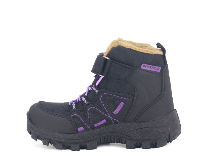 Lagoos Patik BT-212 Trekking Kısa Bot Siyah - Lila - Lagoos (1)