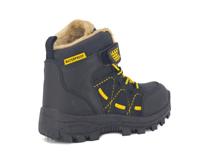 Lagoos Patik BT-212 Trekking Kısa Bot Siyah - Sarı - 3