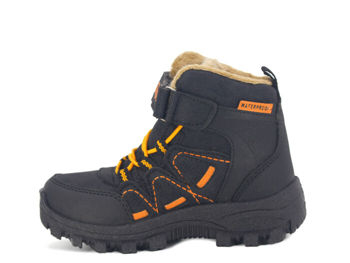 Lagoos Patik BT-212 Trekking Kısa Bot Siyah - Turuncu - 2