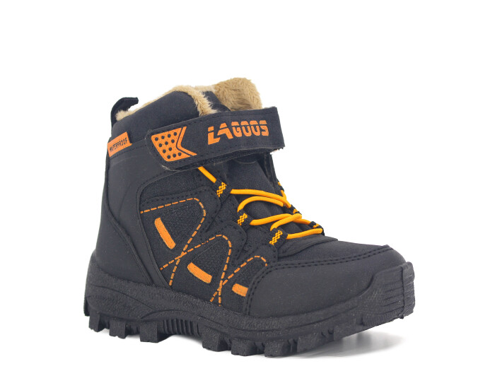 Lagoos Patik BT-212 Trekking Kısa Bot Siyah - Turuncu 