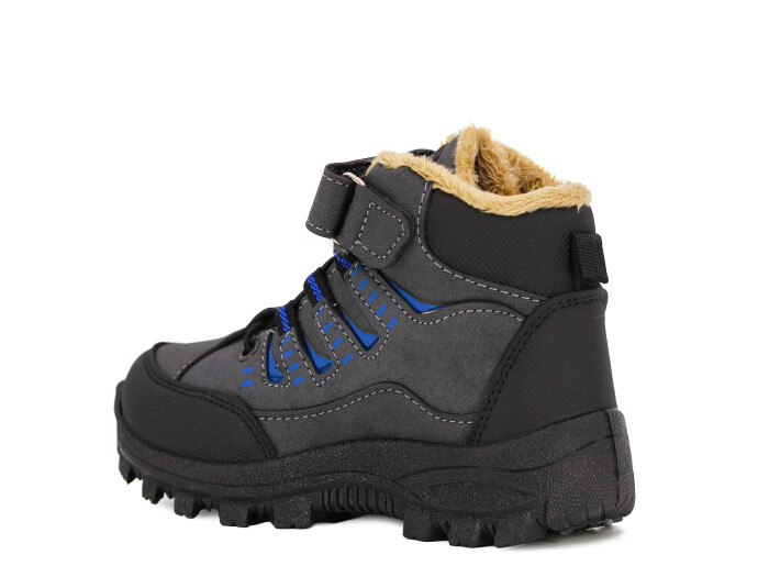 Lagoos Patik BT-215 Trekking Kısa Bot Gri - Mavi - Lagoos (1)