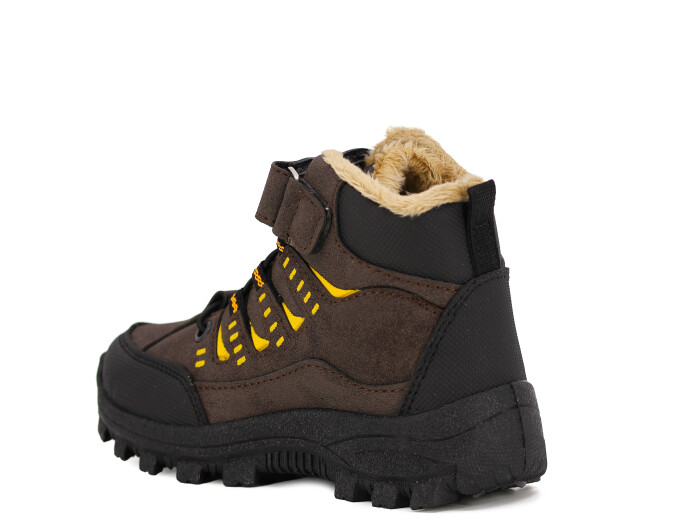 Lagoos Patik BT-215 Trekking Kısa Bot Kahve - Sarı - Lagoos (1)