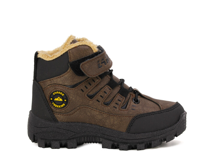 Lagoos Patik BT-215 Trekking Kısa Bot Taba - Siyah - 3