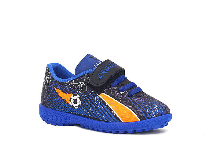 Lagoos Patik H-2014 Renkli Taban Halı Saha Ayakkabısı Mavi - Lagoos