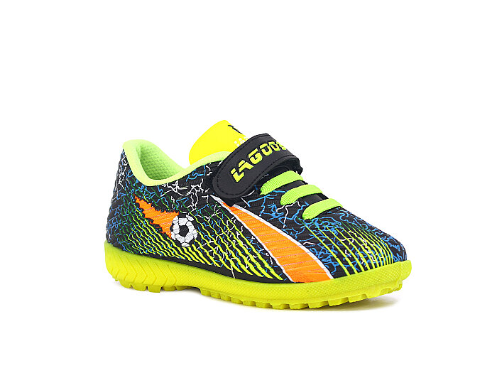 Lagoos Patik H-2014 Renkli Taban Halı Saha Ayakkabısı Sarı - Lagoos