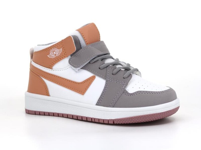 Lambırlent Filet 8070 Dank Cilt Spor Ayakkabı Buz - Beyaz - Pudra - 1