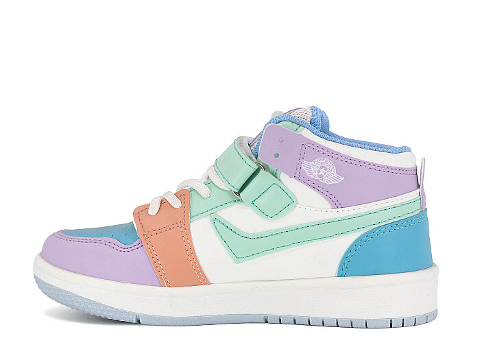 Lambırlent Filet 8070 Dank Cilt Spor Ayakkabı Lila - Gök Mavi - Lambırlent (1)