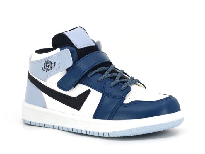 Lambırlent Filet 8070 Dank Cilt Spor Ayakkabı Petrol - Beyaz - 1