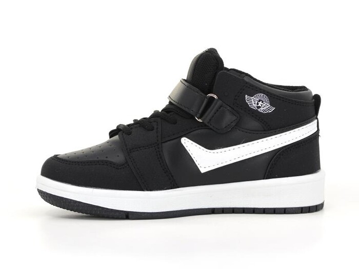 Lambırlent Filet 8070 Dank Cilt Spor Ayakkabı Siyah - Beyaz - Siyah - 2