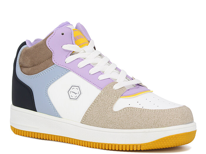 Lambırlent Garson 2110 Cilt Spor Ayakkabı Buz - Beyaz - Lila - Mavi - 1