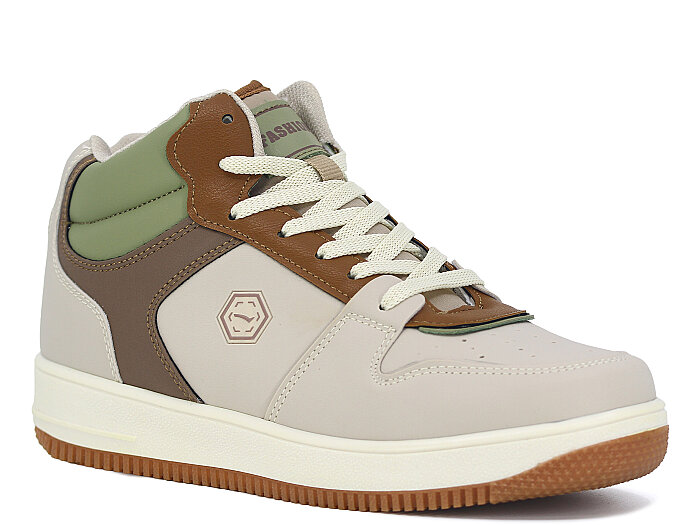 Lambırlent Garson 2110 Cilt Spor Ayakkabı Kum - Vizon - Yeşil - Lambırlent