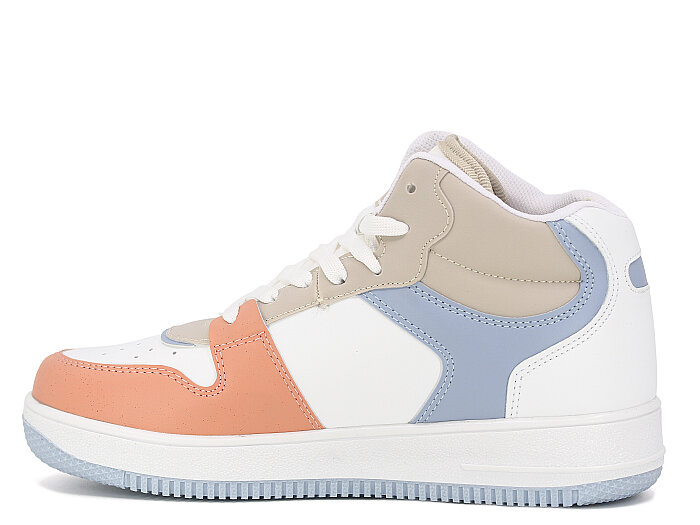 Lambırlent Garson 2110 Cilt Spor Ayakkabı Pudra - Beyaz - Mavi - Kum - 2