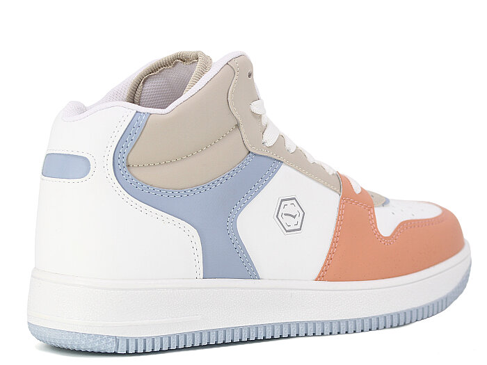 Lambırlent Garson 2110 Cilt Spor Ayakkabı Pudra - Beyaz - Mavi - Kum - 3