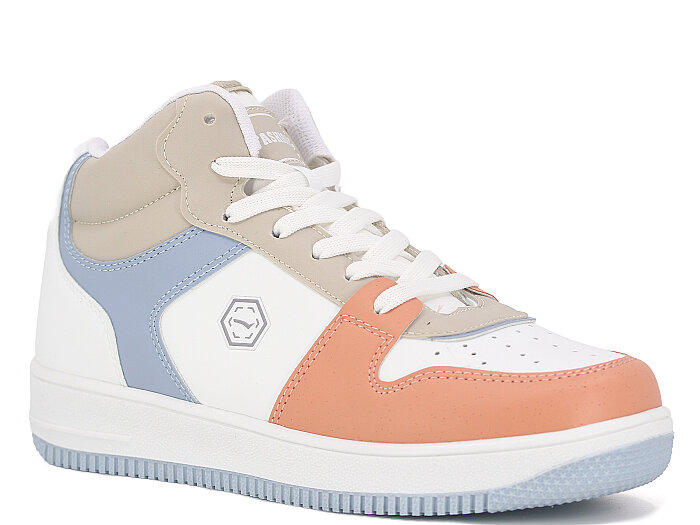 Lambırlent Garson 2110 Cilt Spor Ayakkabı Pudra - Beyaz - Mavi - Kum - 1
