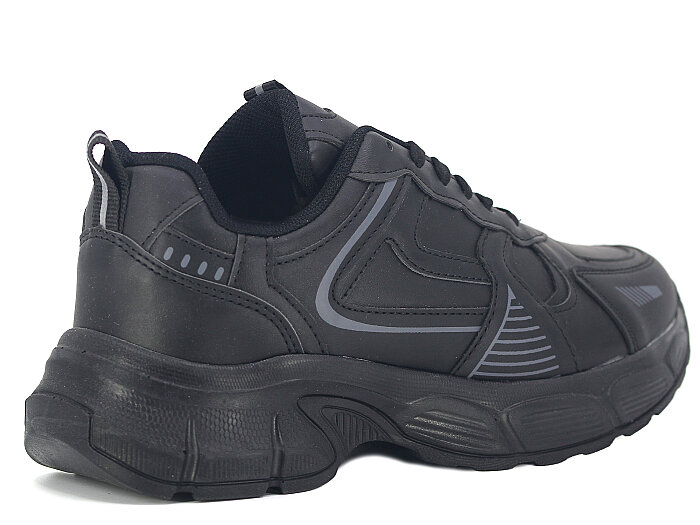 Lambırlent Garson 7450 Cilt Spor Ayakkabı Siyah - Füme - 3