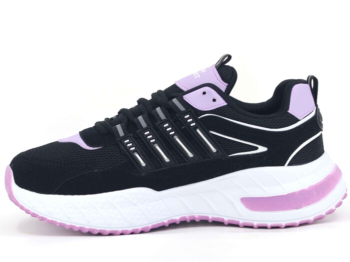 Lambırlent Garson 7615 Anorak Spor Ayakkabı Siyah - Lila - Lambırlent (1)