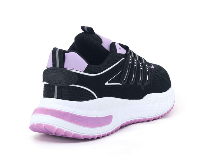 Lambırlent Garson 7615 Anorak Spor Ayakkabı Siyah - Lila - 3