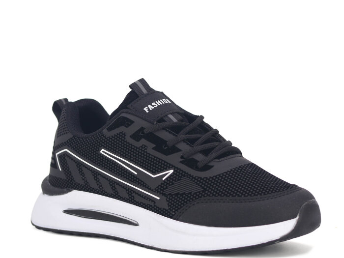 Lambırlent Garson 7655 Anorak Spor Ayakkabı Siyah - Beyaz - 1