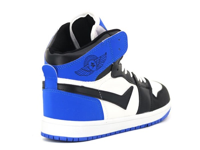 Lambırlent Garson 8070 Dank Cilt Spor Ayakkabı Siyah - Beyaz - Lacivert - 3