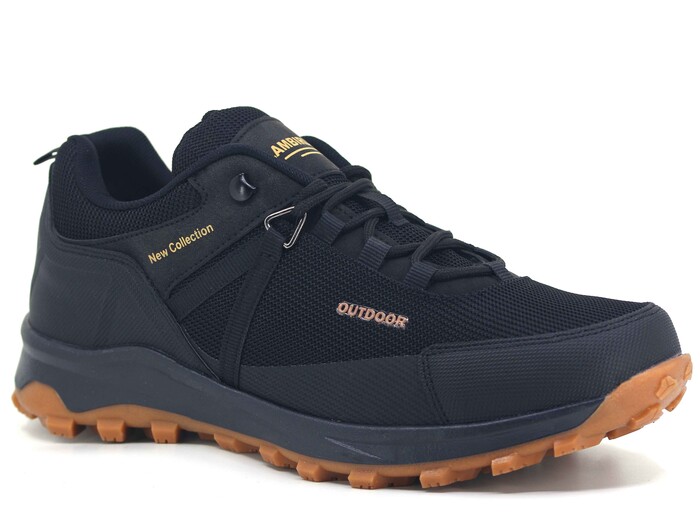 Lambırlent Merdane 1300 Kısa Trekking XXL Bot Siyah - Crep