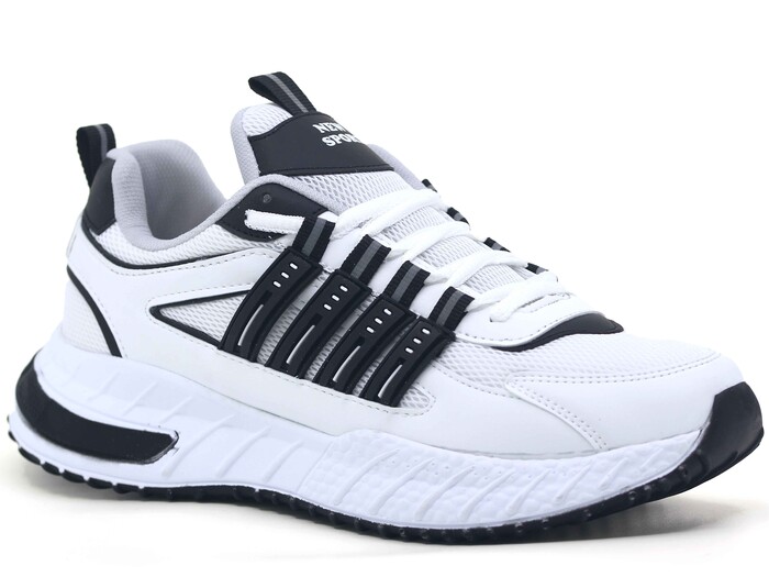 Lambırlent Merdane 7615 Anorak Spor Ayakkabı Beyaz - Siyah