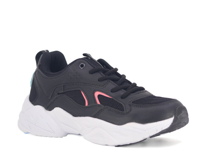 Lambırlent Zenne 2107 Anorak Spor Ayakkabı Beyaz - Siyah - Mavi - 1