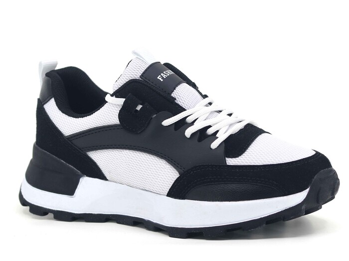 Lambırlent Zenne 9927 Anorak Spor Ayakkabı Beyaz - Siyah - Lambırlent