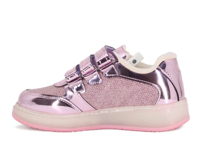 Lepetit Kids Filet 1010 Led Işıklı Spor Ayakkabı Pembe - 2