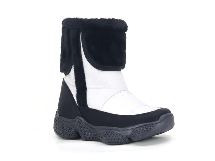 Lepetit Kids Patik 145 Kar Bot Beyaz - Lepetit Kids