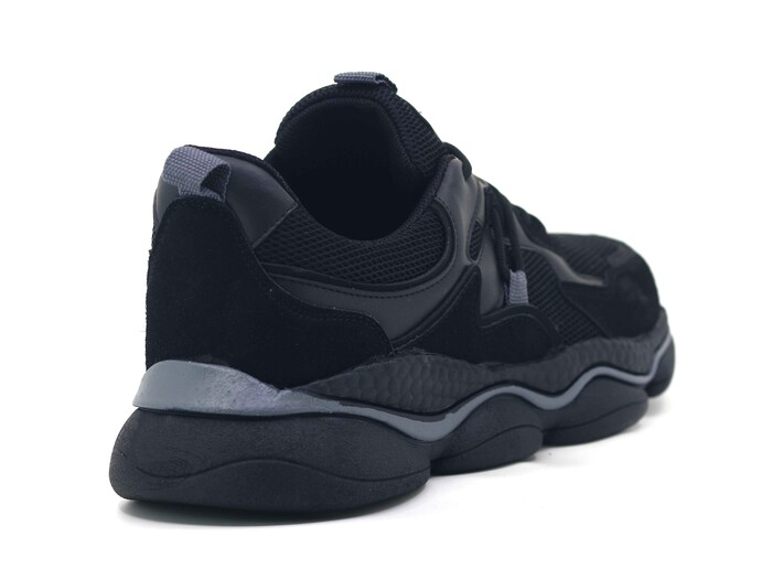 Lepons Merdane 0852 Anorak Spor Ayakkabı Siyah - Siyah - 3