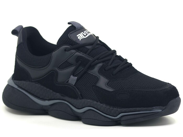 Lepons Merdane 0852 Anorak Spor Ayakkabı Siyah - Siyah - 1