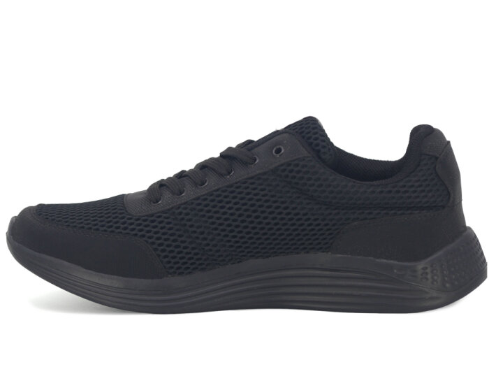 Lepons Merdane L-167 XXL Battal Anorak Spor Ayakkabı Siyah - Siyah - 2