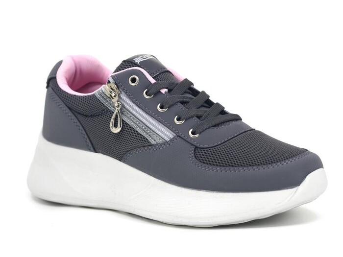 Lepons Zenne 0660 Anorak Spor Ayakkabı Füme - Pembe - Lepons