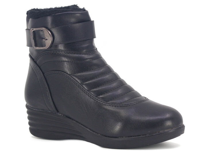 Lepons Zenne 0811 Bot Siyah Cilt - Lepons