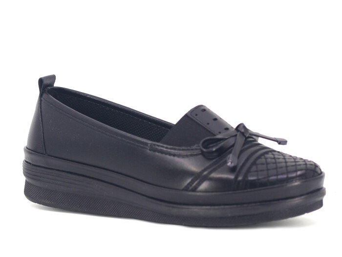 Lioss Zenne 04 Fiyonk Atom Anne Ayakkabısı Siyah - 1