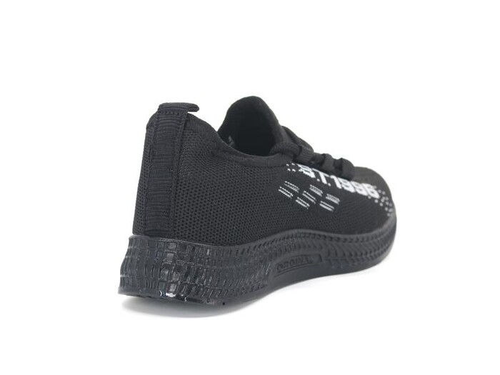 Lorans Filet A10/75 Triko Bağcıklı 12'li Spor Ayakkabı Siyah - Beyaz