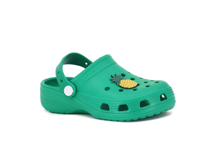Lorin Bebe 2401-24 Meyveli Etiketli Cross Terlik Yeşil - Lorin