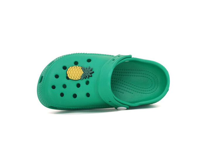 Lorin Bebe 2401-24 Meyveli Etiketli Cross Terlik Yeşil - Lorin (1)