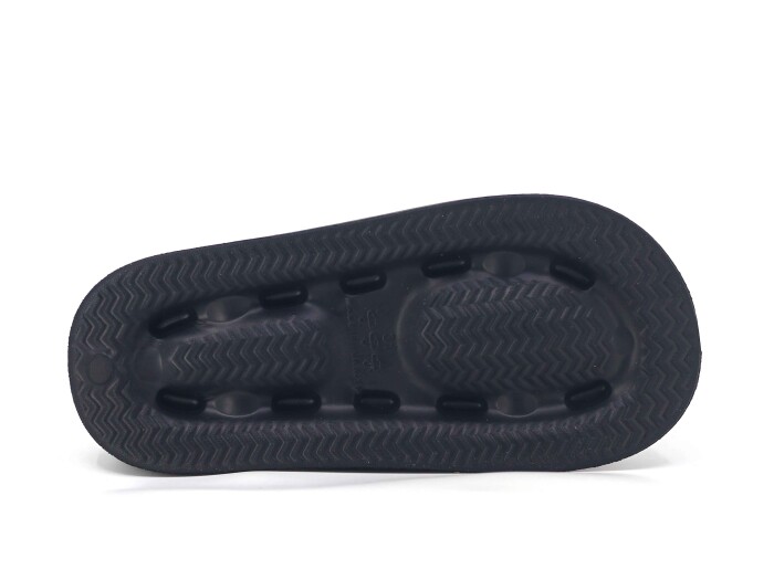 Lotus Filet Eva-33 Çift Bant Örgülü Taşlı Lux Eva Terlik Siyah - 3