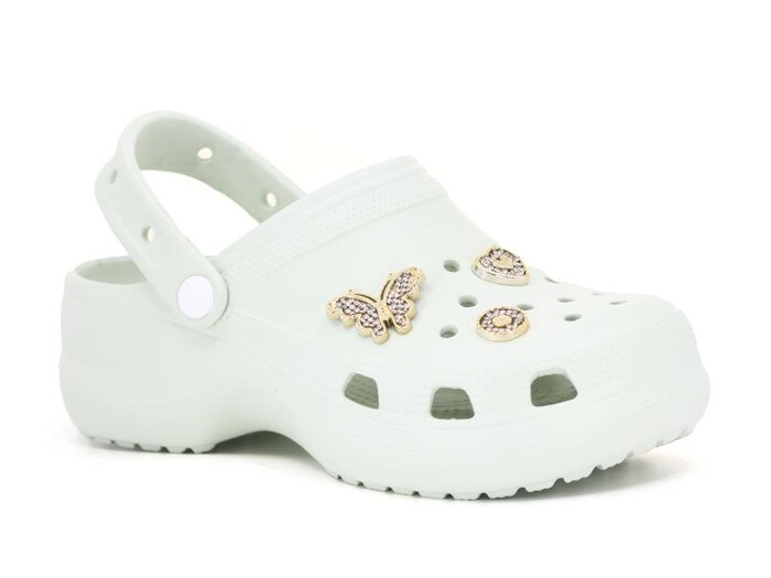 Lotus Zenne 007 Taşlı Kutulu Eva Cross Terlik Mint Yeşili 