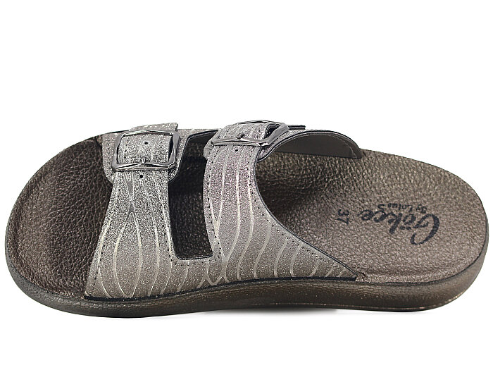 Lotus Zenne Gökçe 1001 Poli Günlük Terlik Platin - Lotus (1)