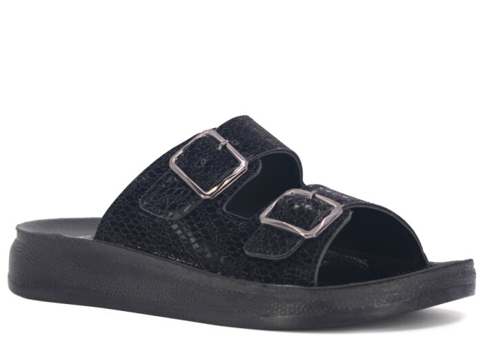 Lotus Zenne Gökçe 1002 Poli Günlük Terlik Siyah - 1