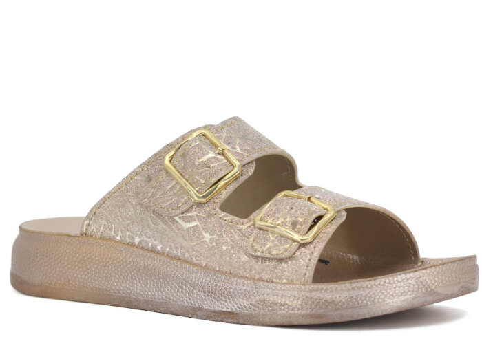 Lotus Zenne Gökçe 1004 Poli Günlük Terlik Altın - 1