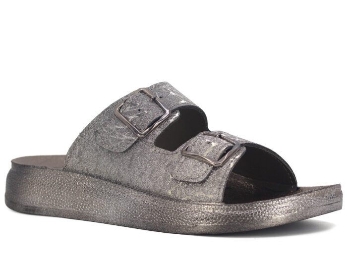 Lotus Zenne Gökçe 1004 Poli Günlük Terlik Platin - 1