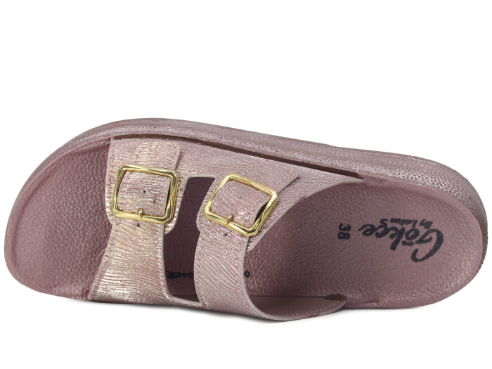 Lotus Zenne Gökçe 1005 Poli Günlük Terlik Gül - 2