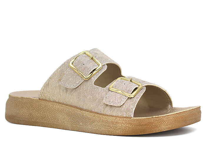 Lotus Zenne Gökçe 1006 Poli Günlük Terlik Altın - 1