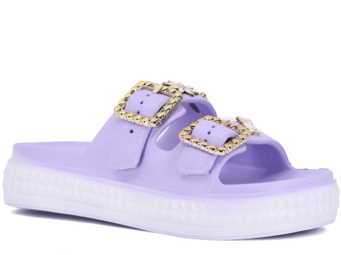 Lotus Zenne Gökçe 4000 Çift Toka Lux Eva Terlik Lila - 1