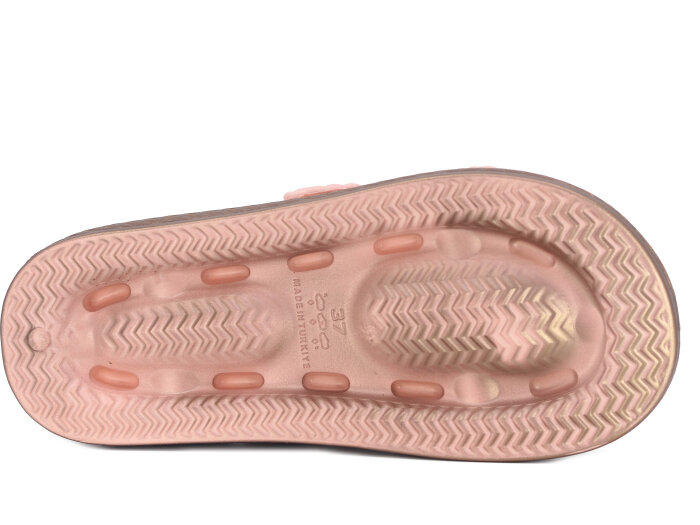 Lotus Zenne Gökçe 5000-1 Çift Toka Boyalı Lux Eva Terlik Pudra - 3