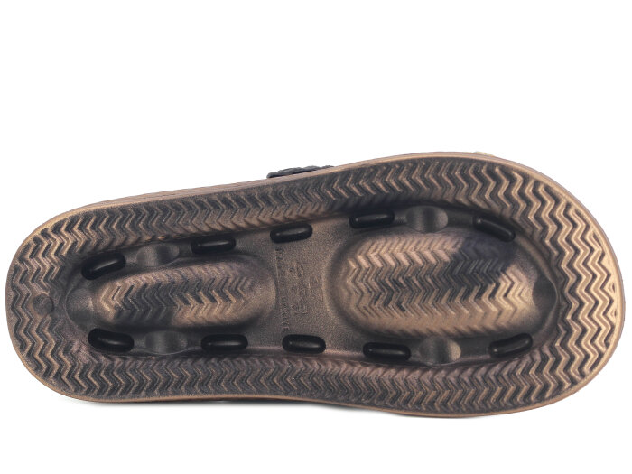 Lotus Zenne Gökçe 5000-1 Çift Toka Boyalı Lux Eva Terlik Siyah - 3